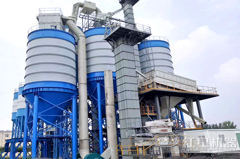 樓式制砂生產線現場實拍 樓式制砂生產線現場實拍