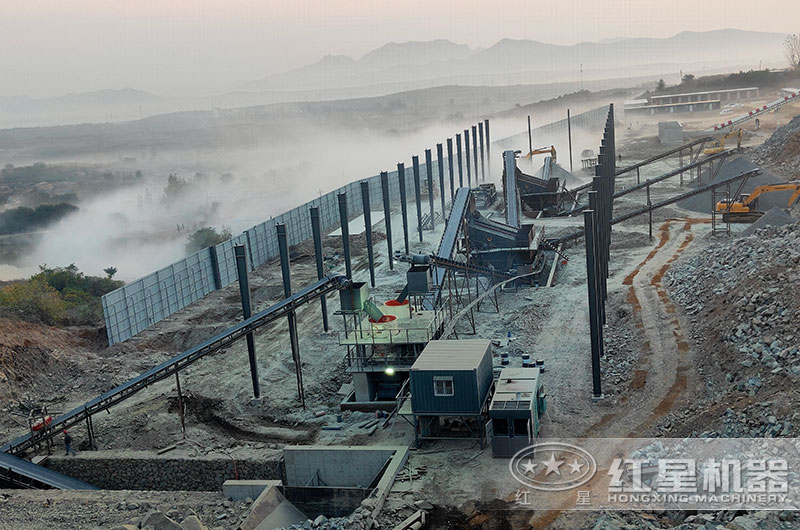 固定式建筑垃圾處理現場 固定式建筑垃圾處理現場