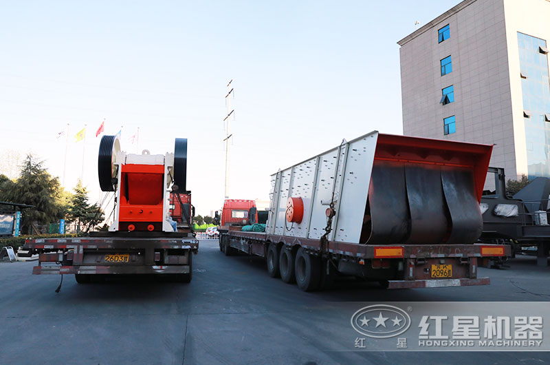 紅星750鄂破機(jī)裝車發(fā)貨中 紅星750鄂破機(jī)裝車發(fā)貨中