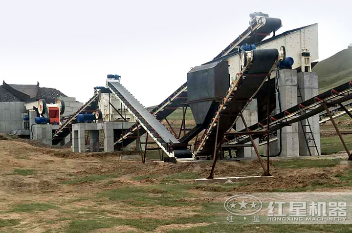 破碎機作業(yè)現場